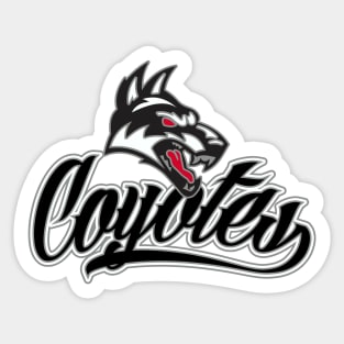 Coyotes Sports Logo Sticker